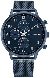 Tommy Hilfiger Niebieski/Stal Ø44 mm 1791990