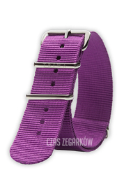 Triwa Purple Nato 22 mm Tkanina STNY103