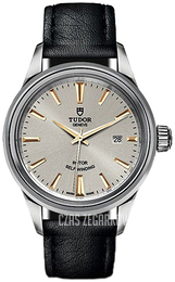 Tudor Style Srebrny/Skóra Ø28 mm 12100-0018