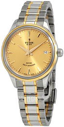 Tudor Style Żółte złoto/Stal w odcieniu złota Ø34 mm M12303-0001