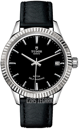 Tudor Style Czarny/Skóra Ø34 mm 12310-0022