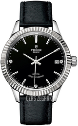 Tudor Style Czarny/Skóra Ø34 mm 12310-0025