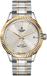 Tudor Style Srebrny/Stal w odcieniu złota Ø34 mm M12313-0003