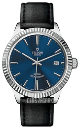 Tudor Style Niebieski/Skóra Ø38 mm 12510-0027