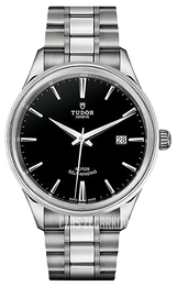 Tudor Style Czarny/Stal Ø41 mm M12700-0002