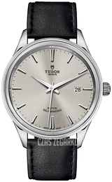 Tudor Style Srebrny/Skóra Ø41 mm 12700-0005