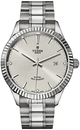 Tudor Style Srebrny/Stal Ø41 mm M12710-0007