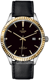 Tudor Style Czarny/Skóra Ø41 mm 12713-0022
