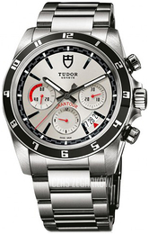 Tudor Grantour Srebrny/Stal Ø42 mm 20530N-0002