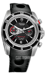 Tudor Grantour Chrono Fly-Back Czarny/Skóra Ø42 mm 20550N-BIDBLS