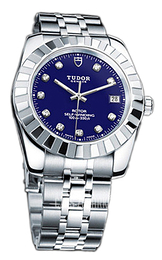 Tudor Classic Date Niebieski/Stal Ø38 mm 21010-62580-BLDIDSTL