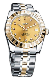 Tudor Classic Date Szampański/Stal w odcieniu złota Ø38 mm 21013-62583-CHDIDSTL