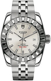 Tudor Classic Date Srebrny/Stal Ø28 mm 22010-0002