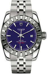 Tudor Classic Date Niebieski/Stal Ø28 mm 22010-0004