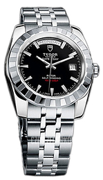 Tudor Classic Date-Day Czarny/Stal Ø41 mm 23010-62110-BIDSTL