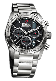 Tudor Fastrider Chronograph Czarny/Stal Ø42 mm 42000-95730-BKID