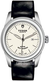 Tudor Glamour Date Biały/Skóra Ø31 mm M53000-0085