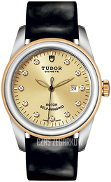 Tudor Glamour Date Żółte złoto/Skóra Ø31 mm M53003-0041