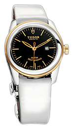 Tudor Glamour Date Czarny/Skóra Ø31 mm 53003-BIDWPLS