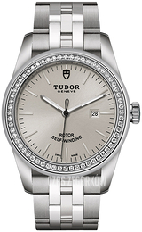 Tudor Glamour Date Srebrny/Stal Ø31 mm M53020-0004