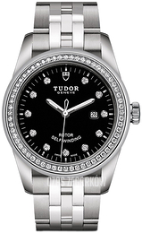 Tudor Glamour Date Czarny/Stal Ø31 mm M53020-0007