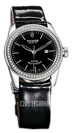 Tudor Glamour Date Czarny/Skóra Ø31 mm 53020-BIDBPLS