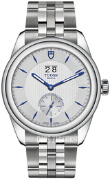 Tudor Glamour Double Date Srebrny/Stal Ø42 mm M57100-0001