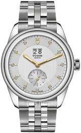 Tudor Glamour Double Date Srebrny/Stal Ø42 mm M57100-0005