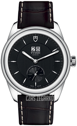 Tudor Glamour Double Date Czarny/Skóra Ø42 mm M57100-0018