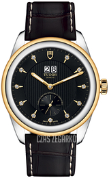 Tudor Glamour Double Date Czarny/Skóra Ø42 mm M57103-0022