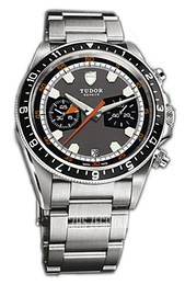 Tudor Heritage Chrono Szary/Stal Ø42 mm 70330N-95740-GRIDSTL