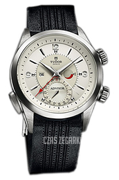 Tudor Heritage Advisor Srebrny/Tkanina Ø42 mm 79620T-FABRIC