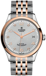 Tudor 1926 Srebrny/Stal w kolorze różowego złota Ø36 mm M91451-0002