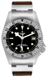 Tudor Black Bay P01 Czarny/Skóra Ø42 mm M70150-0001