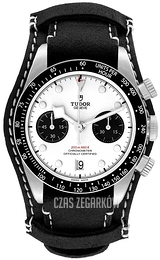 Tudor Black Bay Biały/Skóra Ø41 mm M79360N-0006