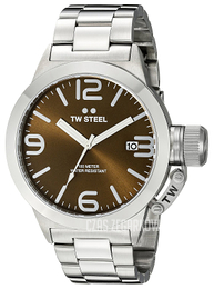 TW Steel Canteen Brązowy/Stal Ø50 mm CB22