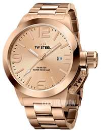TW Steel Canteen Różowe złoto/Stal w kolorze różowego złota Ø45 mm CB231