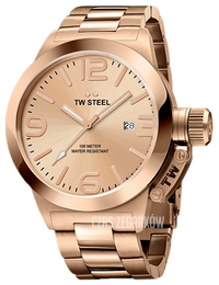 TW Steel Canteen Różowe złoto/Stal w kolorze różowego złota Ø50 mm CB232