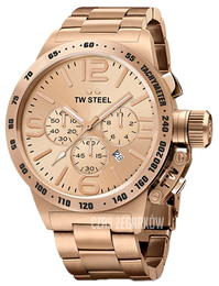 TW Steel Canteen Różowe złoto/Stal w kolorze różowego złota Ø45 mm CB233