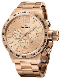 TW Steel Canteen Różowe złoto/Stal w kolorze różowego złota Ø50 mm CB234