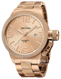 TW Steel Canteen Różowe złoto/Stal w kolorze różowego złota Ø50 mm CB236