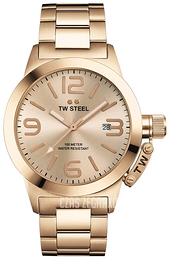 TW Steel Canteen Różowe złoto/Stal w kolorze różowego złota Ø40 mm CB402