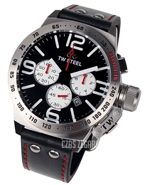 TW Steel Canteen Czarny/Skóra Ø50 mm CS8