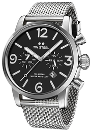 TW Steel Maverick Czarny/Stal Ø45 mm MB13