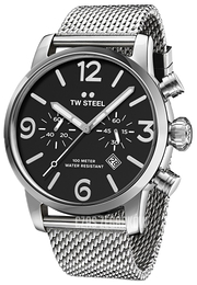 TW Steel Maverick Czarny/Stal Ø48 mm MB14