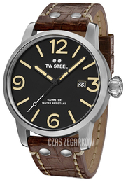 TW Steel Maverick Czarny/Skóra Ø45 mm MS1