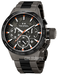 TW Steel Canteen Szary/Stal Ø50 mm TW314