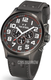 TW Steel F1 Pilot Szary/Skóra Ø48 mm TW423