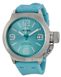 TW Steel Canteen Niebieski/Guma Ø45 mm TW525