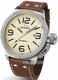 TW Steel Canteen Brązowy/Skóra Ø45 mm TW952